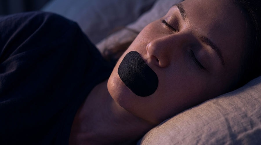 NIGHTWEAVE Mouth Tape — 30 Hypoallergenic Sleep Strips — view 5